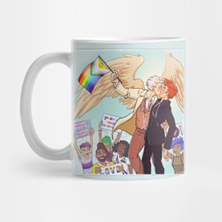 Good Omens Pride Mug